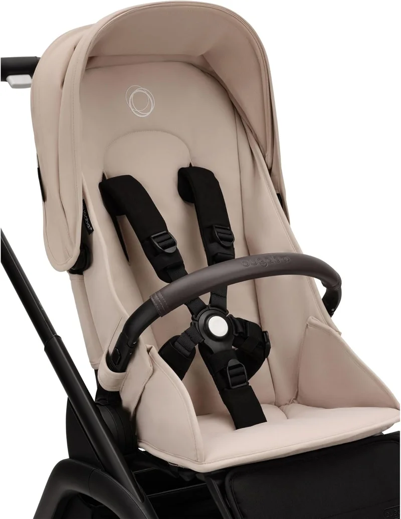 بوجابو Bugaboo Dragonfly Complete Stroller in ME Black and Desert Taupe